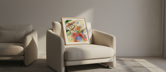 Black Strokes I by Wassily Kandinsky - Abstract Art Print
