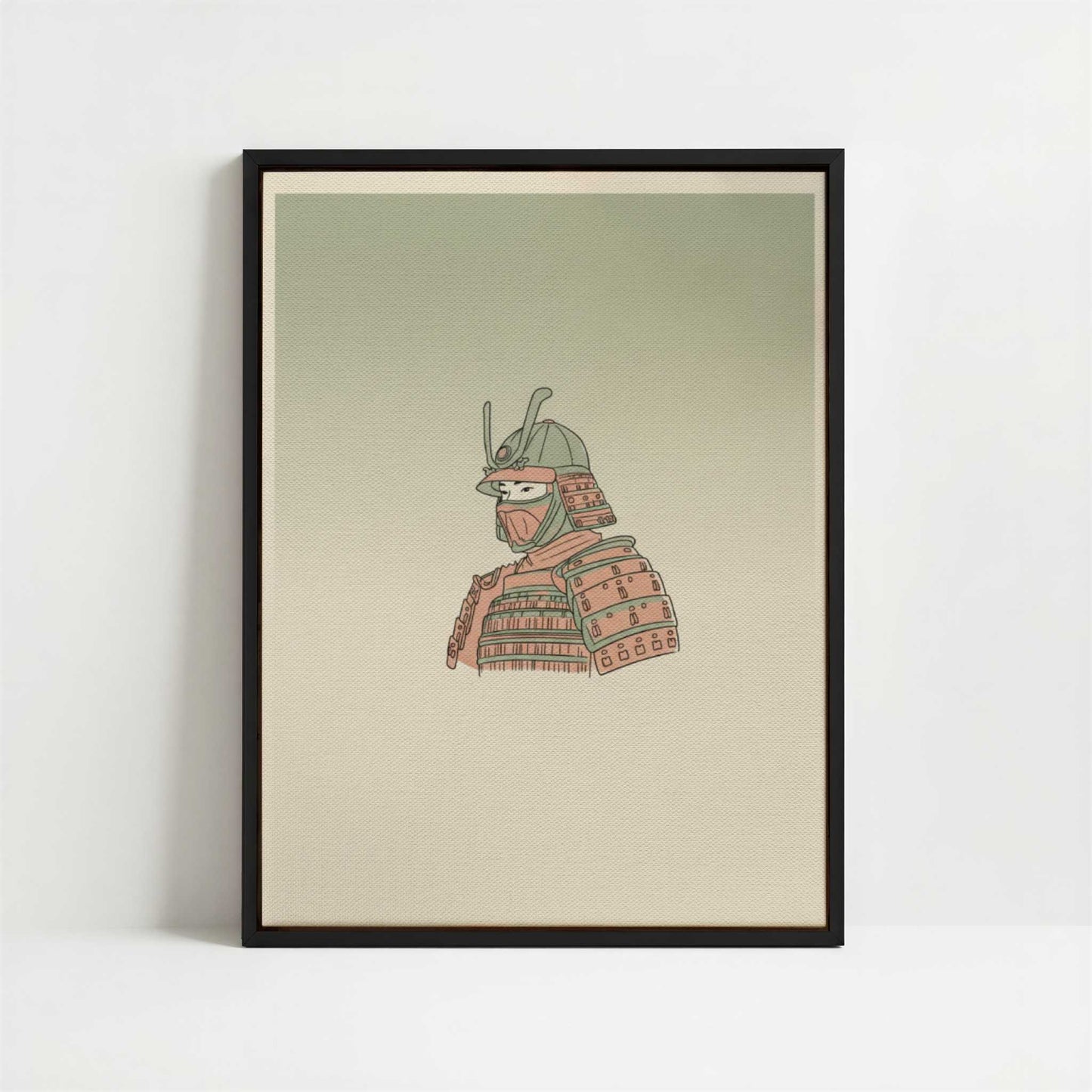 Framed Canvas - Framed canvas in black frame