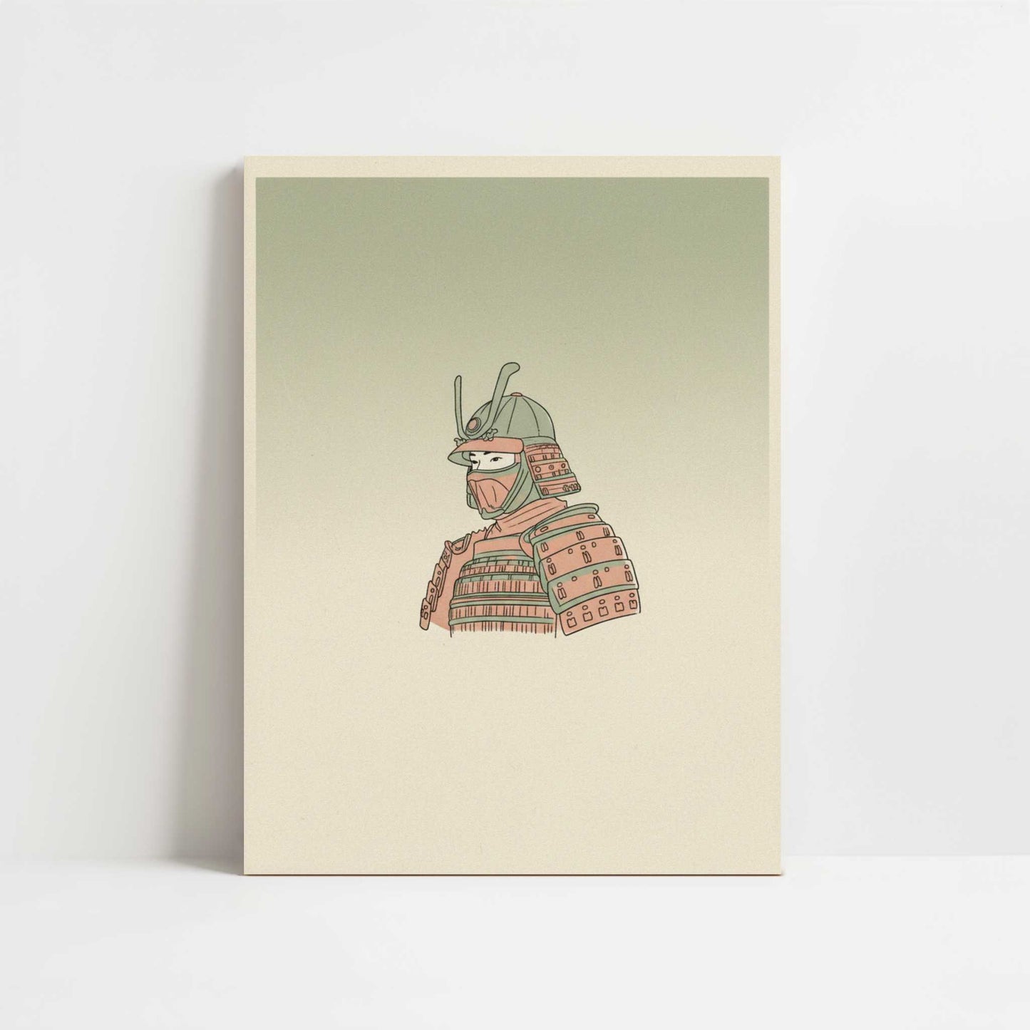A Samurai Bound by Honor - Art Print - Unframed art print