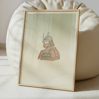 A Samurai Bound by Honor - Art Print - Interior inspiration