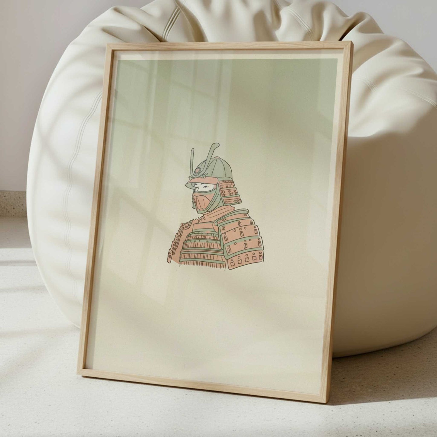 A Samurai Bound by Honor - Art Print - Interior inspiration