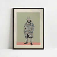 Framed Canvas - Framed canvas in black frame