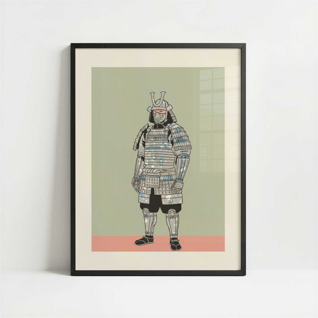 A Samurai Remembered - Art Print - Art print in black frame