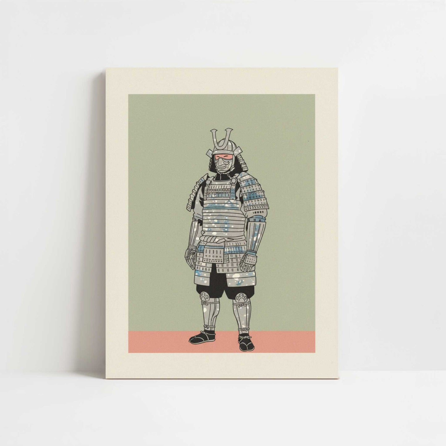 A Samurai Remembered - Art Print - Unframed art print