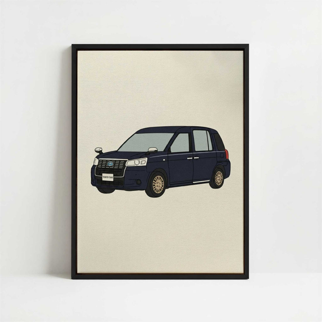 Framed Canvas - Framed canvas in black frame