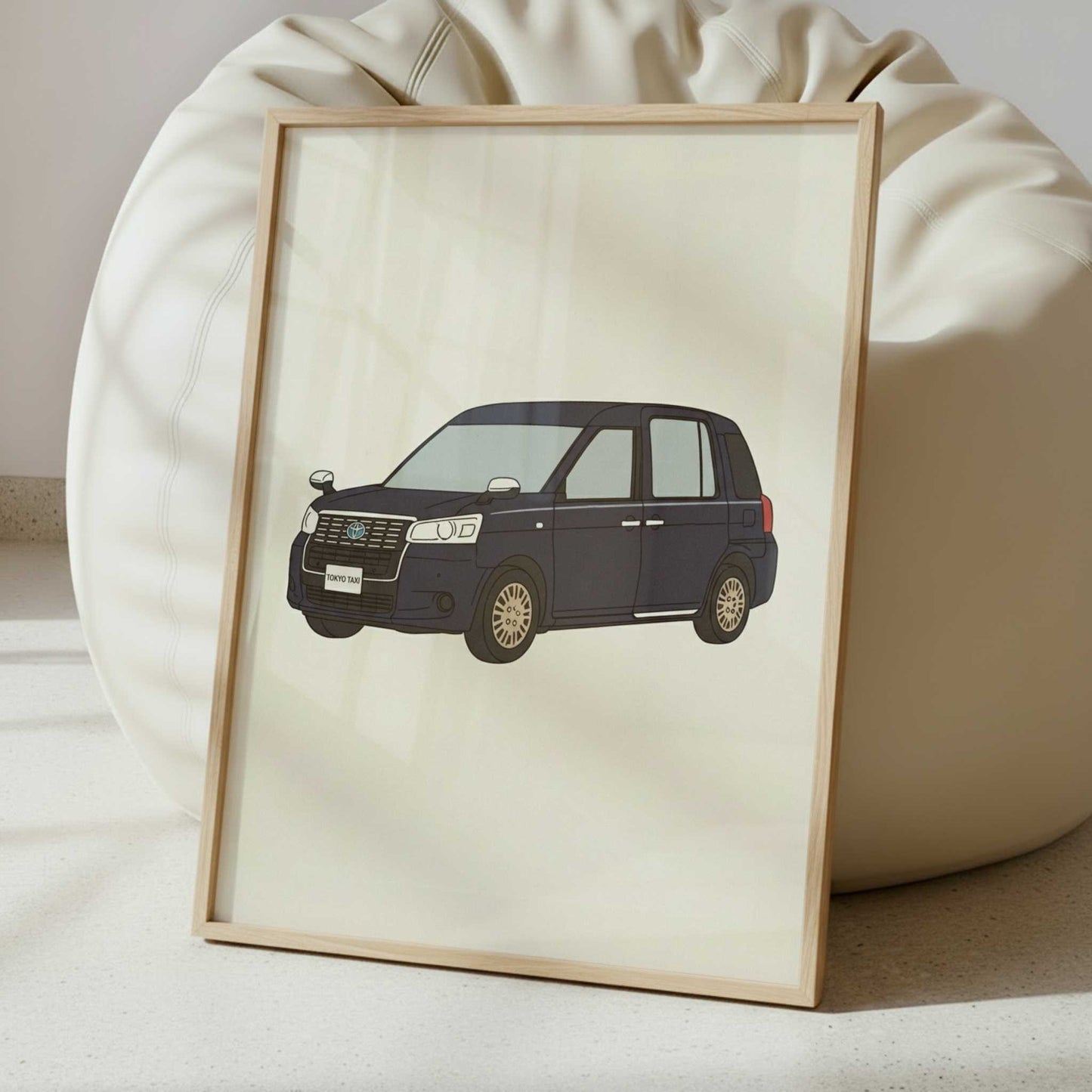 A Tokyo Taxi - Art Print - Interior inspiration