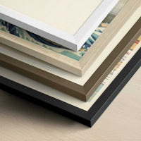 A Tokyo Taxi - Art Print - Close-up detail of the different frames