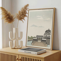 Framed Canvas - Framed canvas in a stylish interior setting