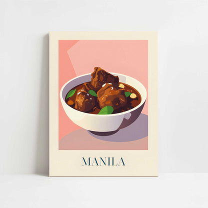 Adobo from Manila, Philippines - Art Print - Unframed art print