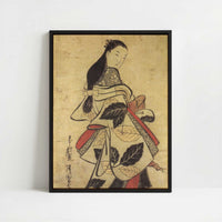Framed Canvas - Framed canvas in black frame