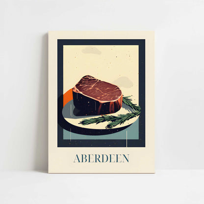 Angus steak from Aberdeen, Scotland - Art Print - Unframed art print