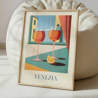 Aperol Spritz from Venice, Italy - Art Print - Interior inspiration