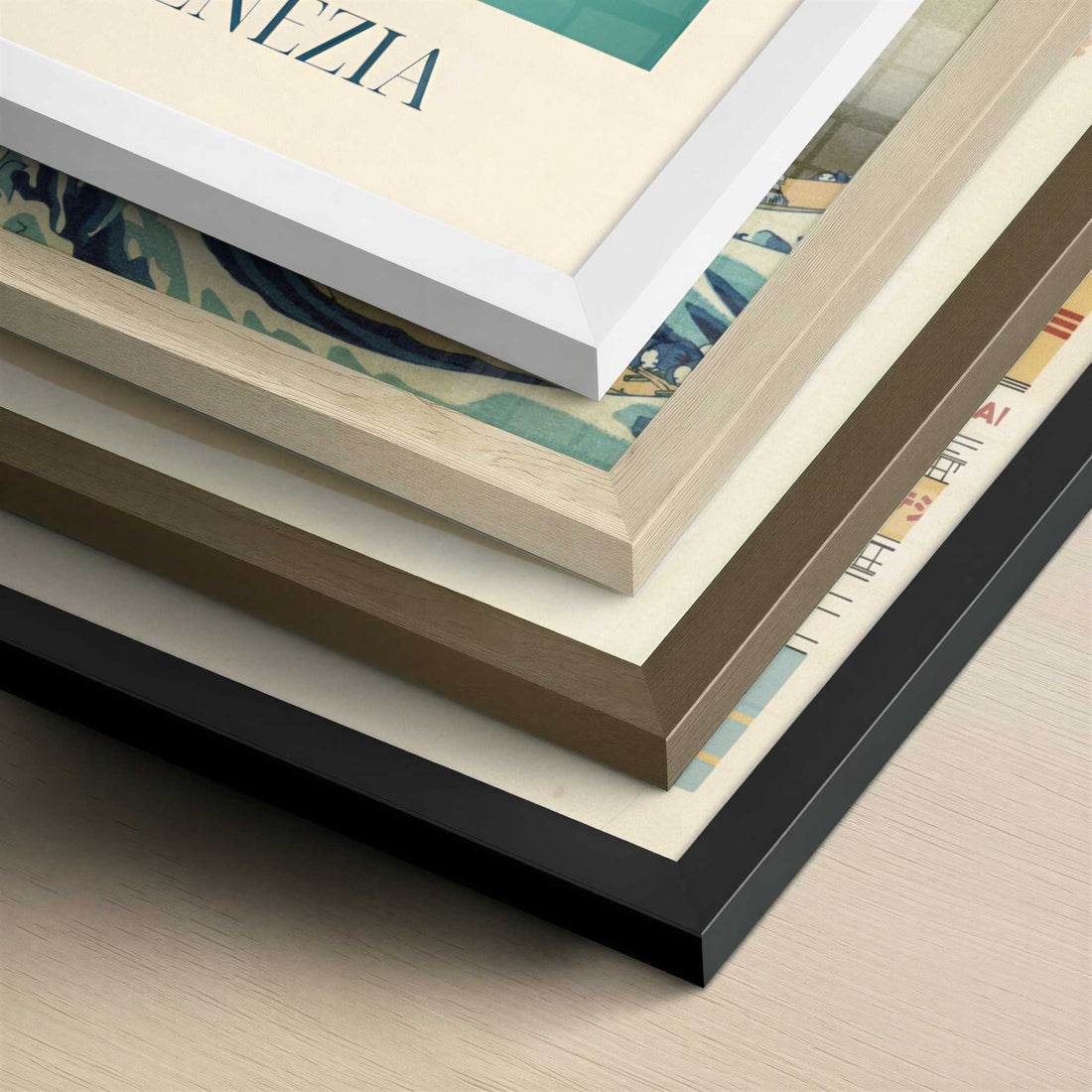 Aperol Spritz from Venice, Italy - Art Print - Close-up detail of the different frames