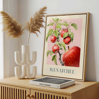 Framed Canvas - Framed canvas in a stylish interior setting