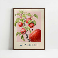 Framed Canvas - Framed canvas in dark wood color frame