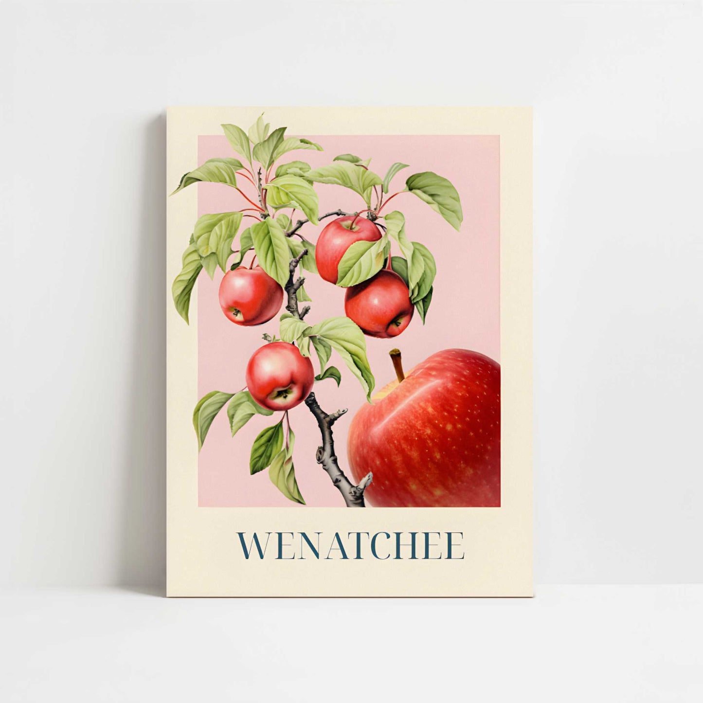 Apples from Wenatchee, United States - Art Print - Unframed art print