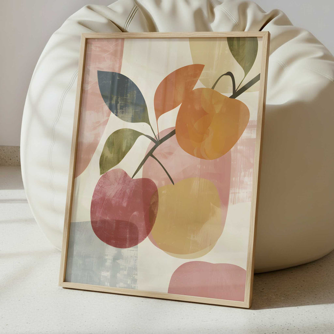 Apple Tree in Bohemian Style - Art Print - Interior inspiration