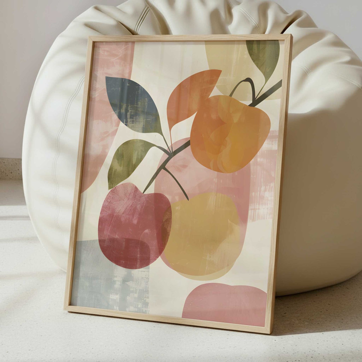 Apple Tree in Bohemian Style - Art Print - Interior inspiration