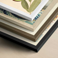 Avocado in Bohemian Style - Art Print - Close-up detail of the different frames