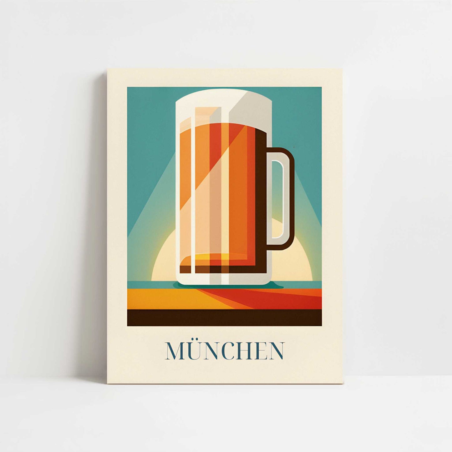 Beer from Munich, Germany - Art Print - Unframed art print