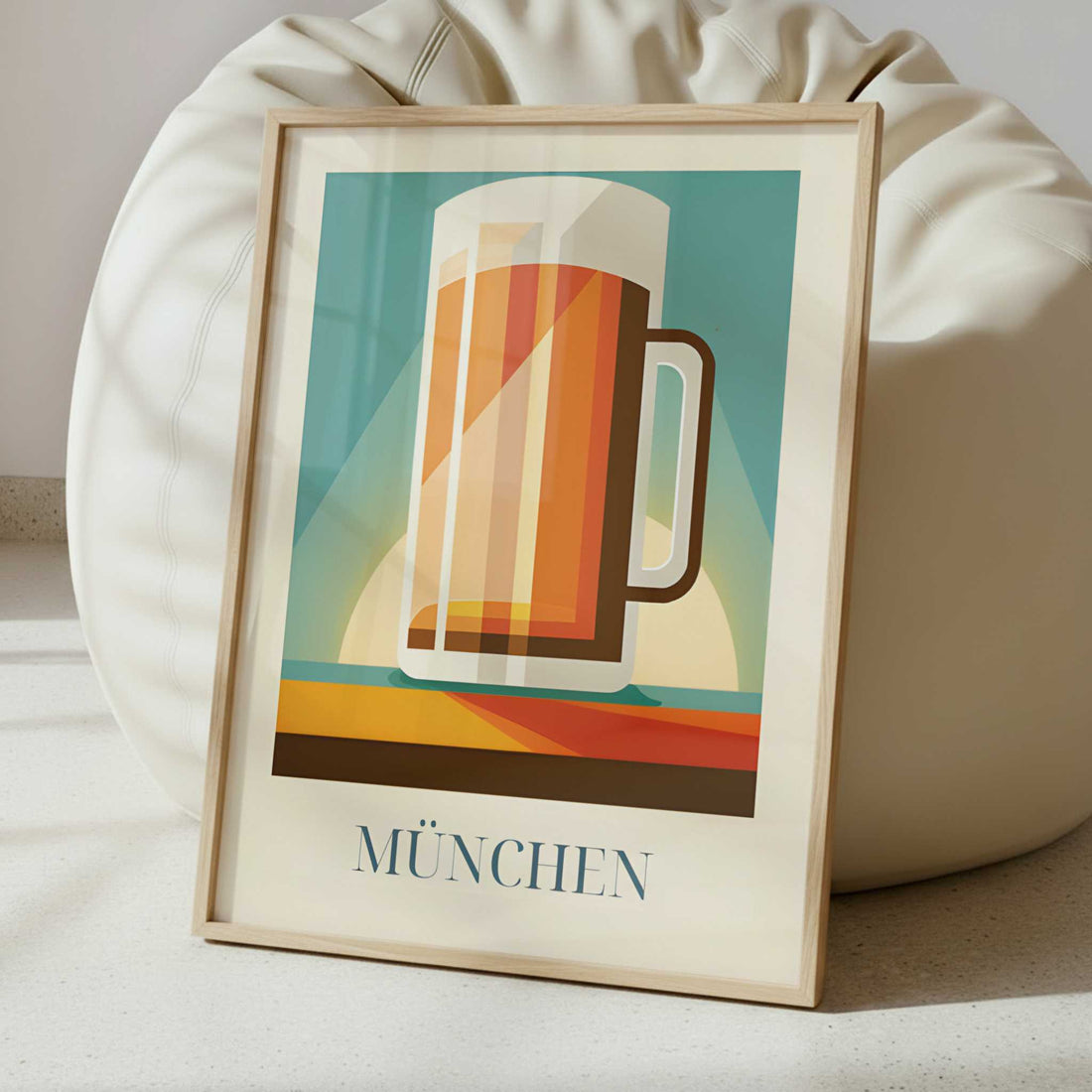 Beer from Munich, Germany - Art Print - Interior inspiration