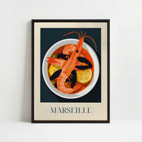 Framed Canvas - Framed canvas in black frame