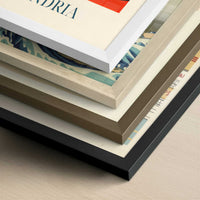 Burrata from Andria, Italy - Art Print - Close-up detail of the different frames