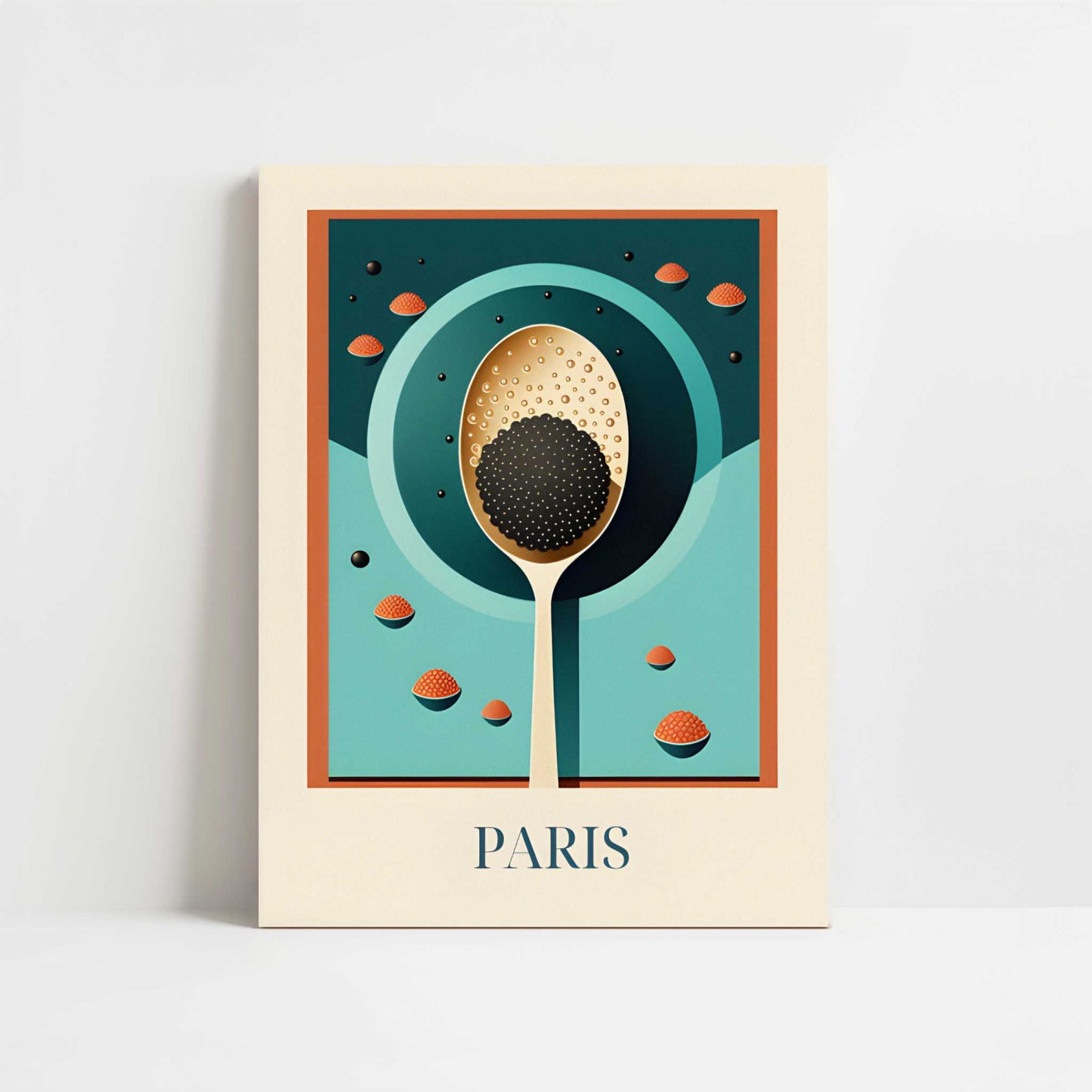 Caviar from Paris, France - Art Print - Unframed art print