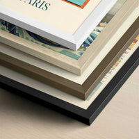 Caviar from Paris, France - Art Print - Close-up detail of the different frames