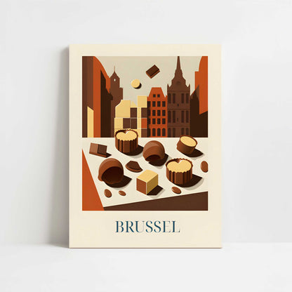 Chocolates from Brussels, Belgium - Art Print - Unframed art print