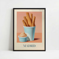 Framed Canvas - Framed canvas in black frame