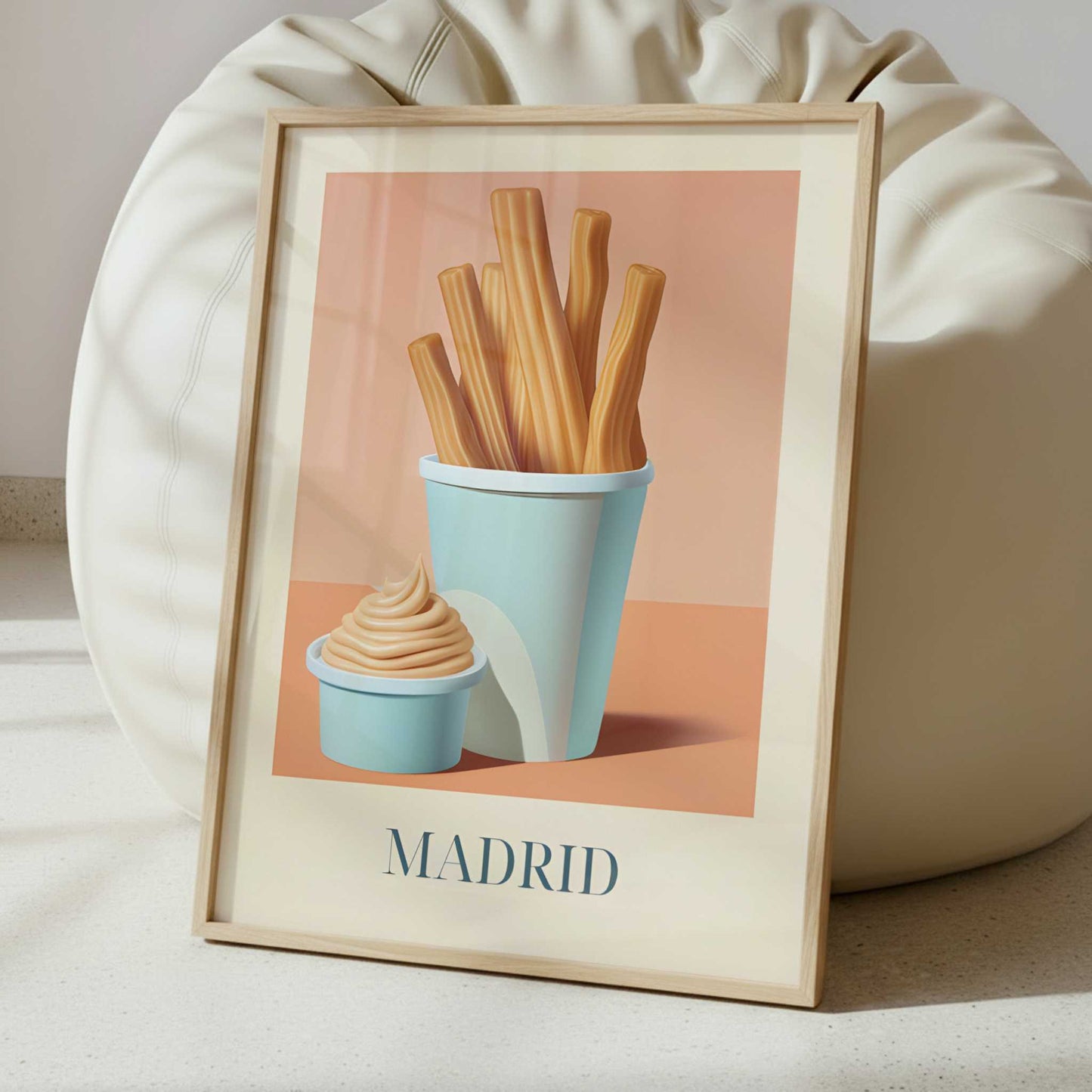 Churros from Madrid, Spain - Art Print - Interior inspiration