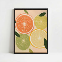 Framed Canvas - Framed canvas in black frame