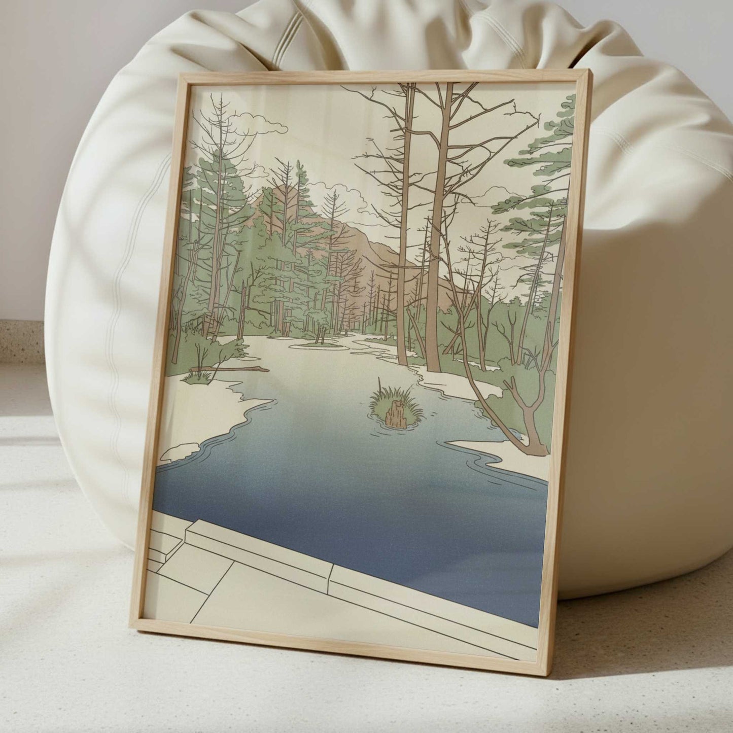 Cold Waters of Kamikochi - Art Print - Interior inspiration