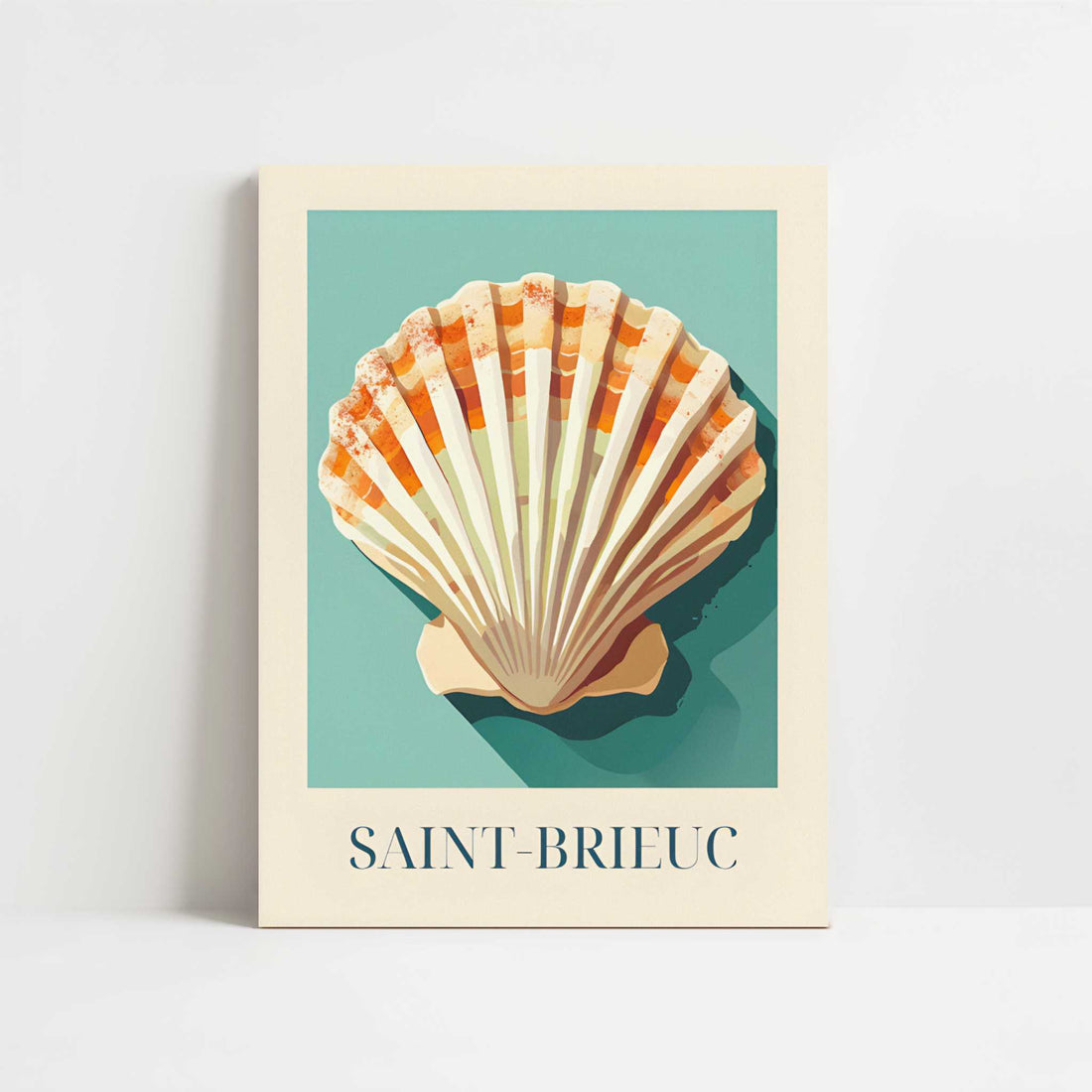 Scallops from Saint-Brieuc, France - Art Print - Unframed art print