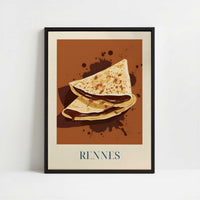 Framed Canvas - Framed canvas in black frame