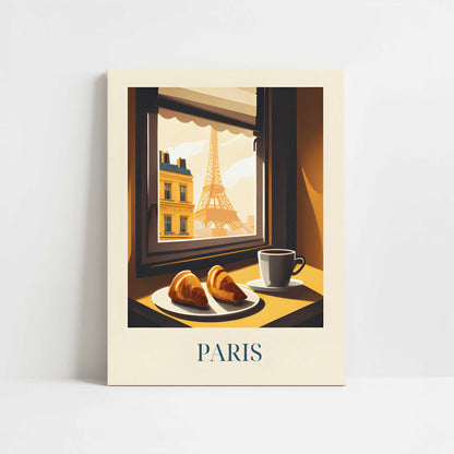 Croissant from Paris, France - Art Print - Unframed art print