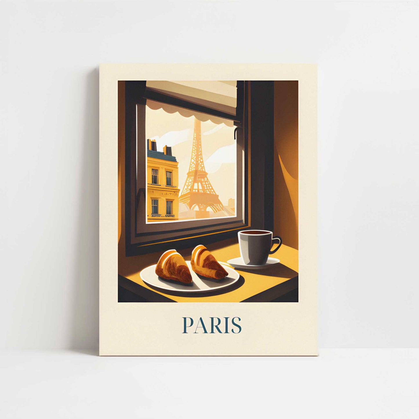 Croissant from Paris, France - Art Print - Unframed art print