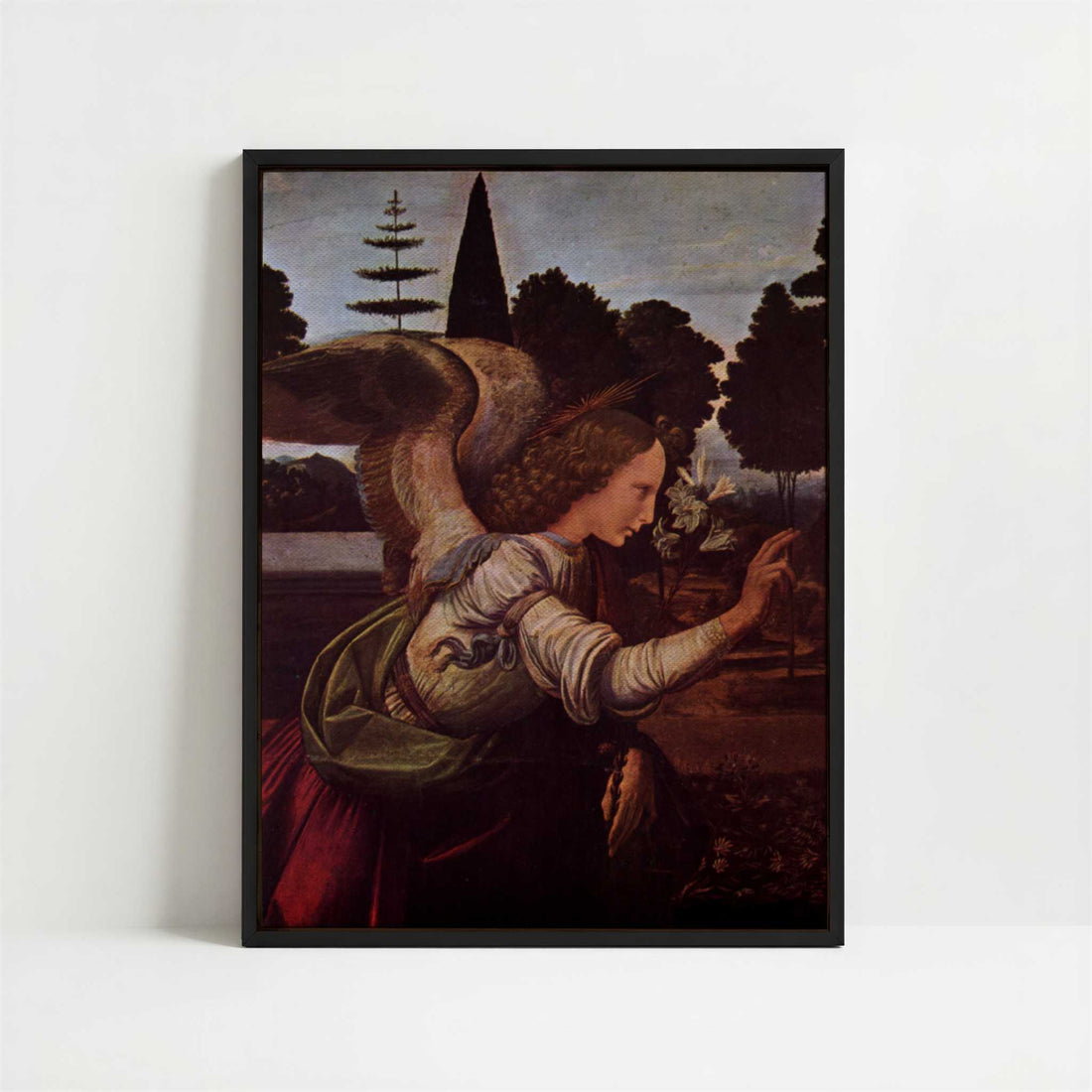 Framed Canvas - Framed canvas in black frame