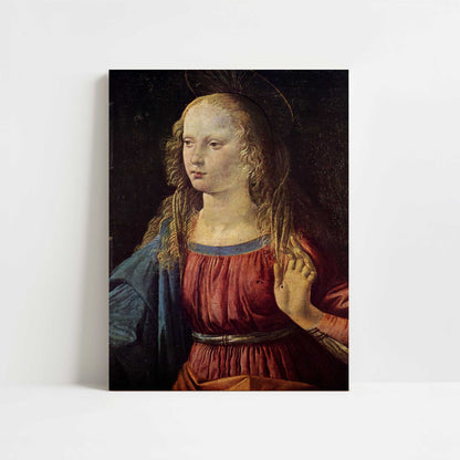 Annunciation, Virgin (1472–1475) by Leonardo da Vinci – Art Print - Unframed art print