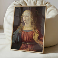 Annunciation, Virgin (1472–1475) by Leonardo da Vinci – Art Print - Interior inspiration