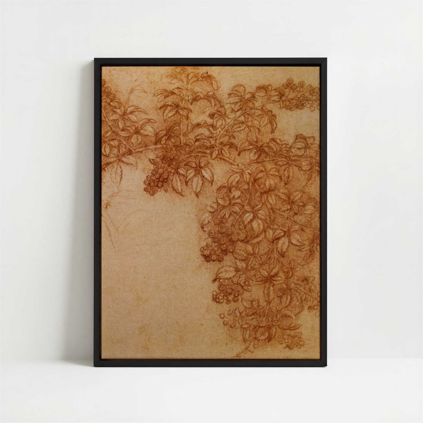 Framed Canvas - Framed canvas in black frame