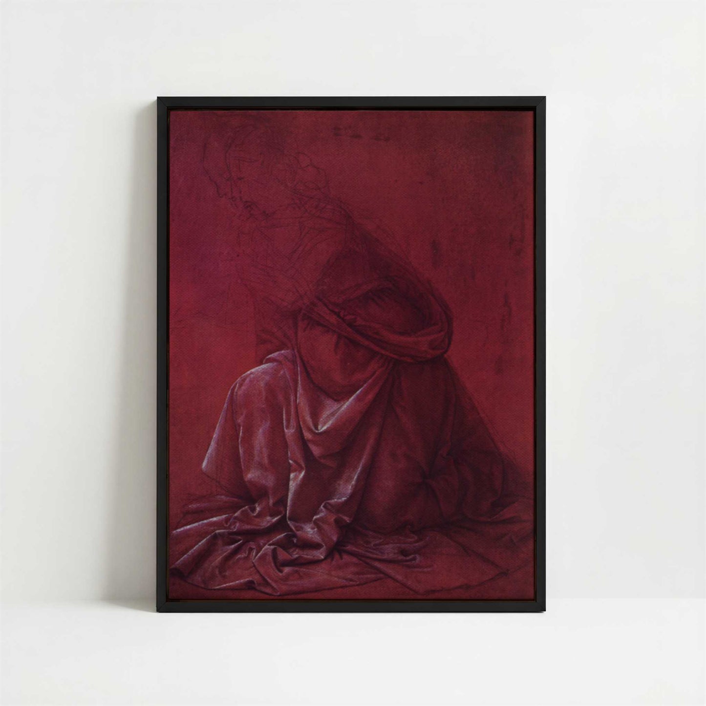 Framed Canvas - Framed canvas in black frame