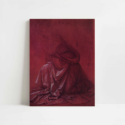 Drapery Study (1470s) by Leonardo da Vinci – Art Print - Unframed art print