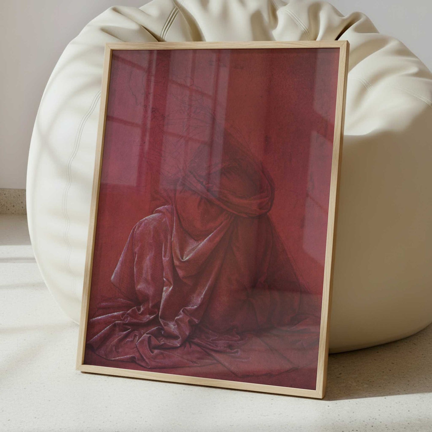 Drapery Study (1470s) by Leonardo da Vinci – Art Print - Interior inspiration
