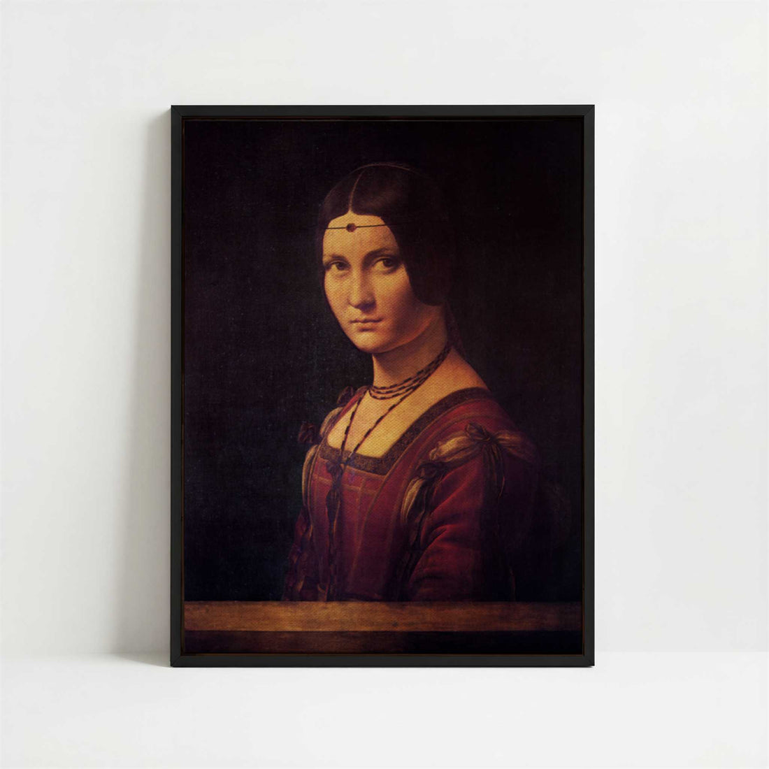 Framed Canvas - Framed canvas in black frame