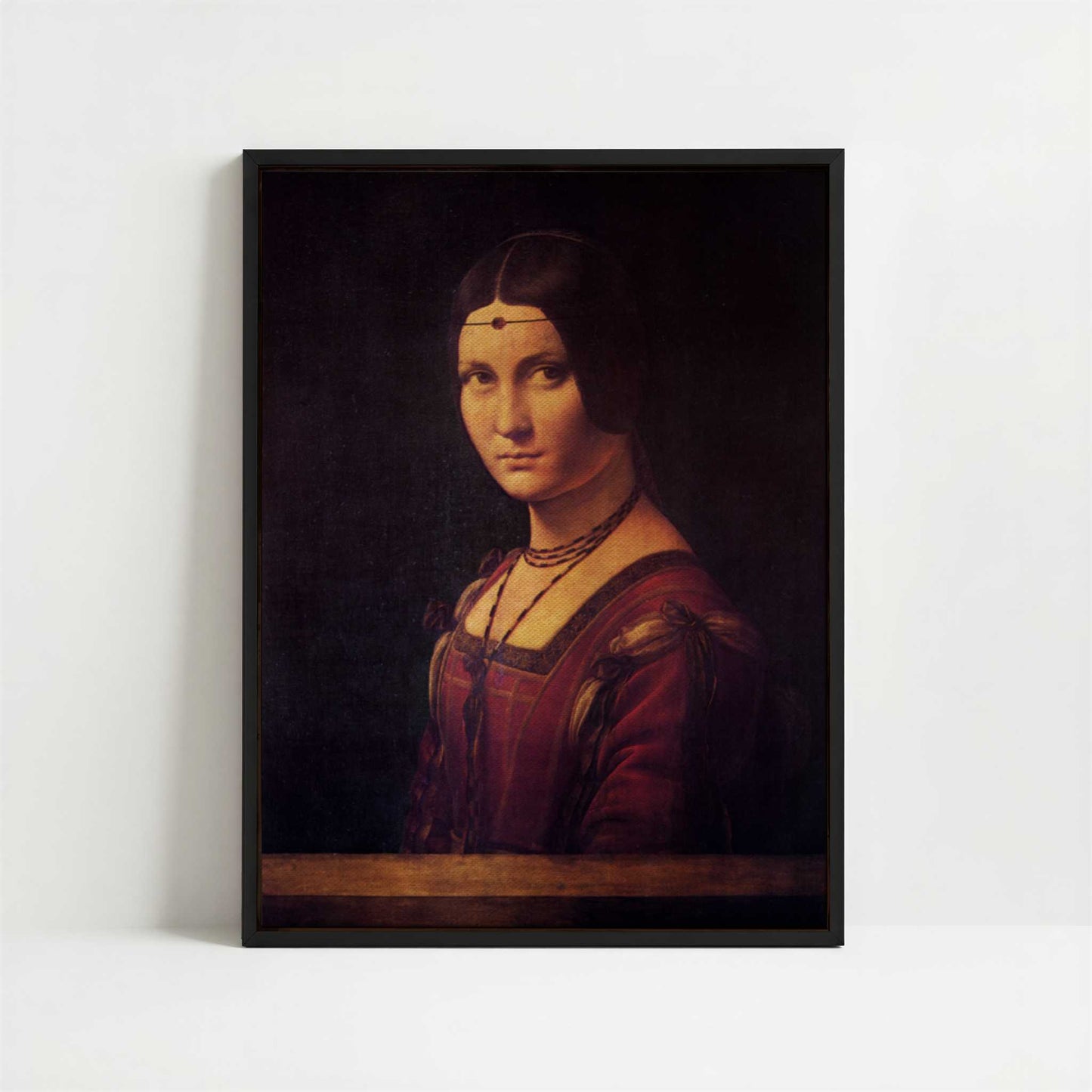 Framed Canvas - Framed canvas in black frame