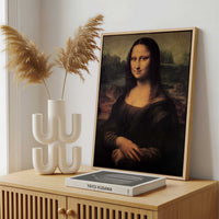 Framed Canvas - Framed canvas in a stylish interior setting