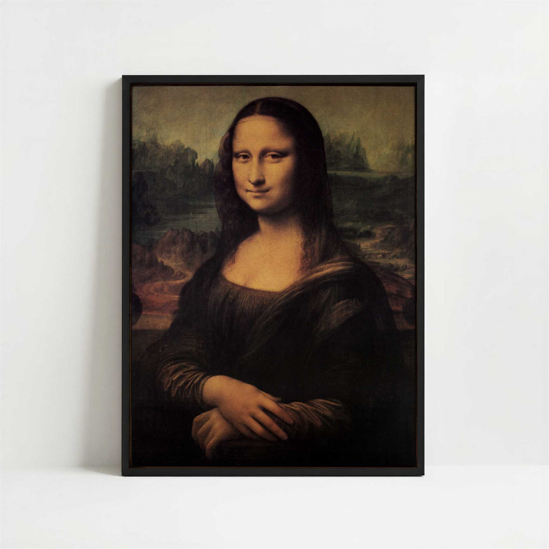 Framed Canvas - Framed canvas in black frame