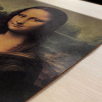 Mona Lisa (1503) by Leonardo da Vinci – Art Print - Close-up detail of the art print